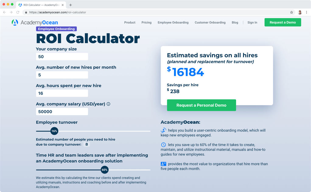 ROI calculator