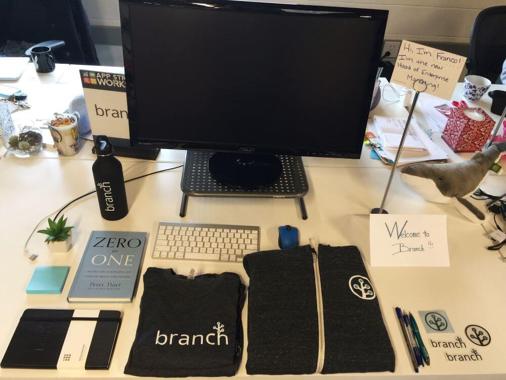 Branch welcome kit 