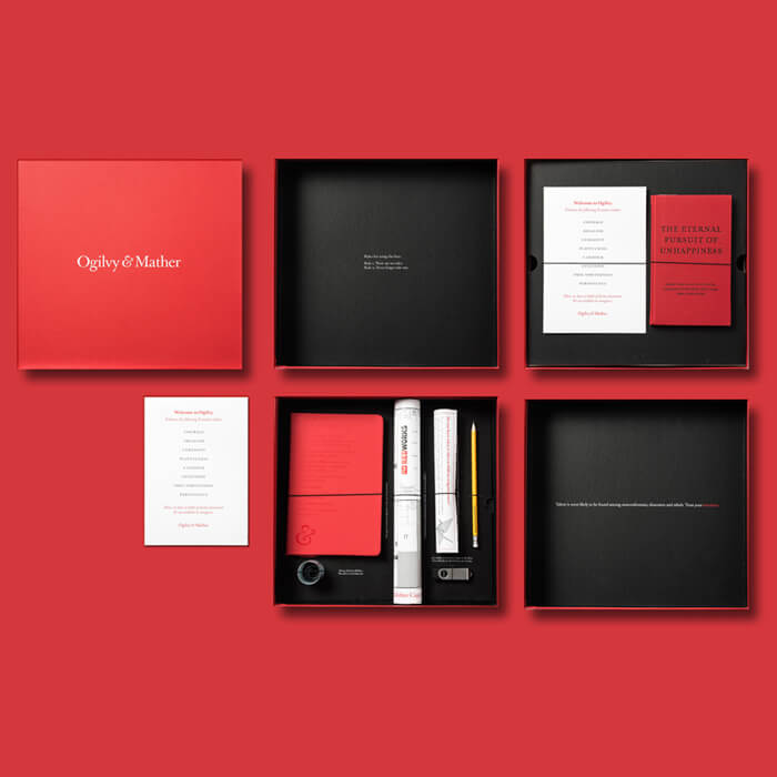 Ogilvy & Mather welcome kit